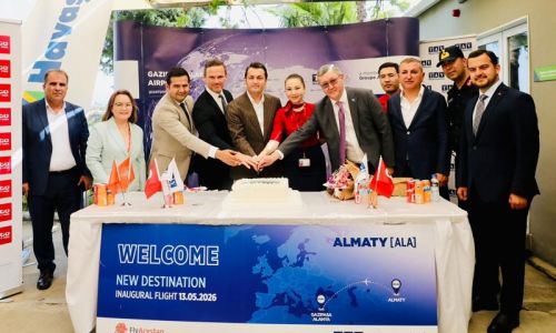 Gazipaşa-Alanya’dan Almatı ve Astana’ya direkt uçuşlar başladı