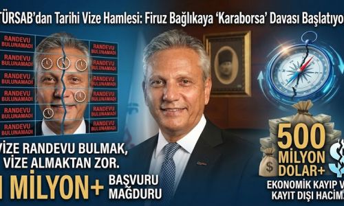 TÜRSAB Başkanı Bağlıkaya: ‘’Vize süreçleri ‘karaborsa’ sistemine dönüştü’’