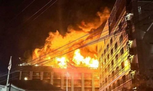 Pattaya'da otel yangını: 4 kişi yaralandı, 240 kişi tahliye edildi