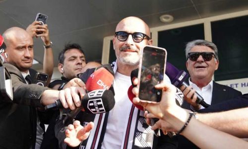 Beşiktaş’ın yeni teknik direktörü Vincenzo Italiano, İstanbul’a geldi