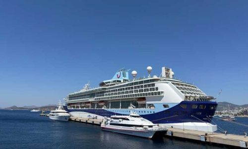 Bodrum’a turist akını; Deniz yoluyla 1760 turist geldi