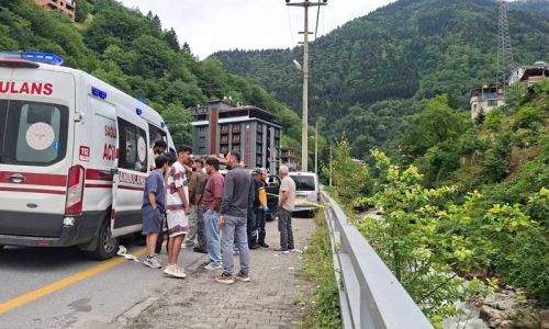 Trafik kazasında 7 Arap turist yaralı