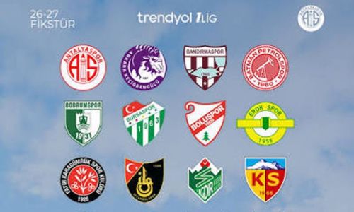 Trendyol 1. Lig'de 2026-2027 sezonu fikstürü belli oldu