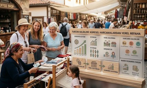 Turizm geliri geçen yılın aynı çeyreğine göre yüzde 2,6 azaldı