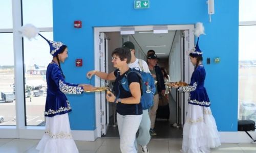 Sunexpres, İzmir'den Almatı'ya direkt uçmaya başladı
