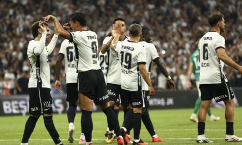 Beşiktaş 3 golle kazandı