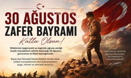 30 Ağustos Zafer Bayramı zafer, bağımsızlık ve özgürlük mücadelesinin simgesidir
