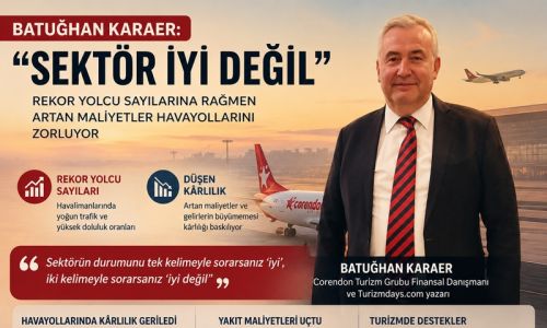 Batuğhan Karaer: “Havacılık sektörü iyi değil”