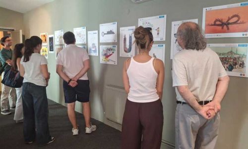 “İstanbul’da Turist Olmak” Karikatür Sergisi Büyükada’da Açıldı