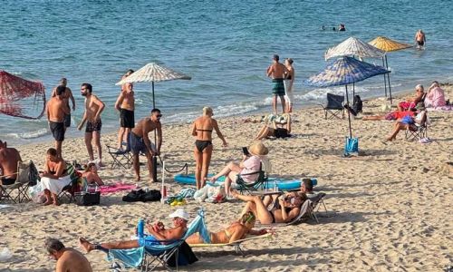 Ekim güneşi deniz keyfini uzattı